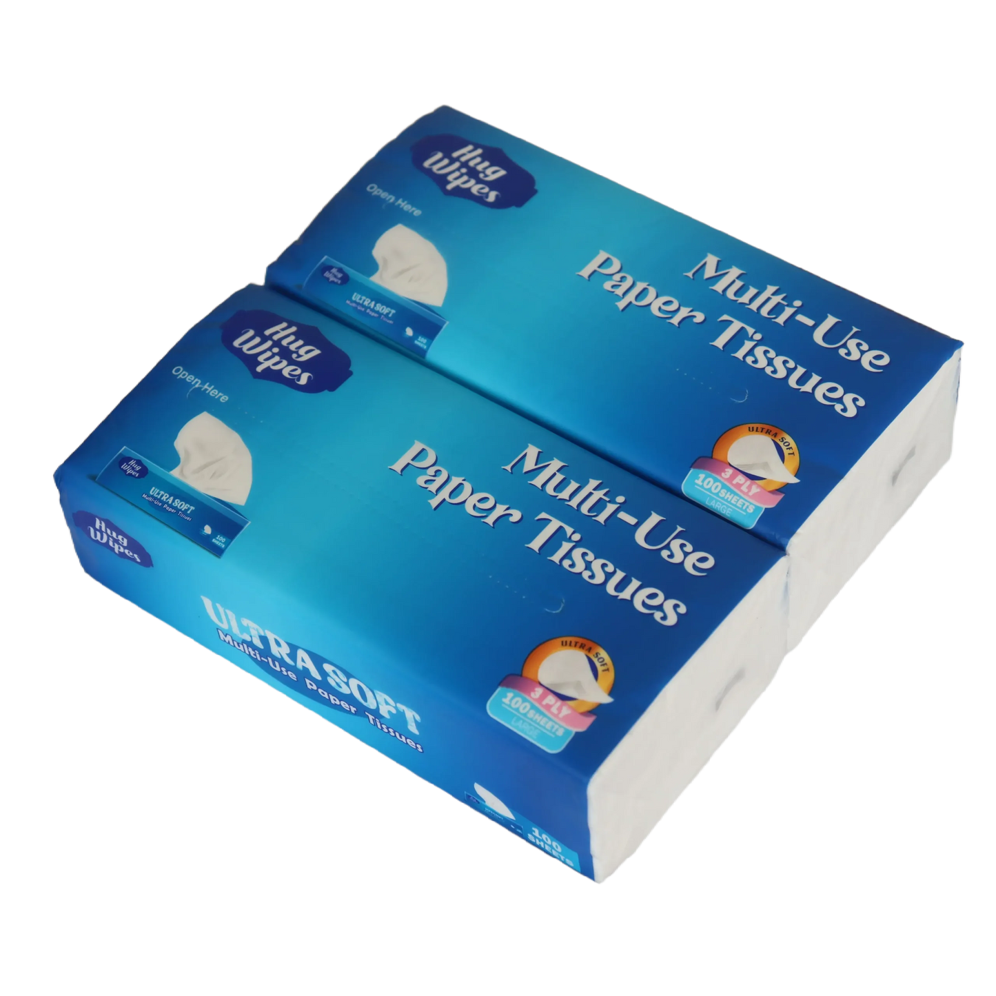 Multi - Use Paper Tissues 3ply 100sheets