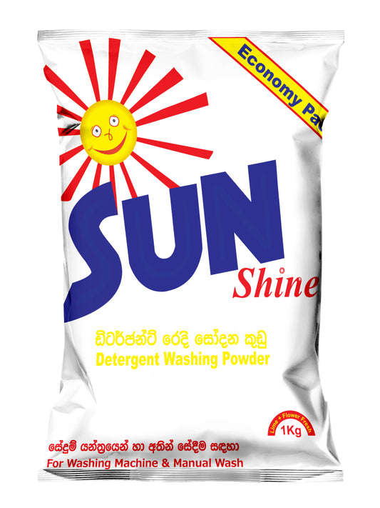 Sun Shine Detergent Washing Powder – 1kg